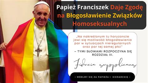 papiez franciszek lgbt